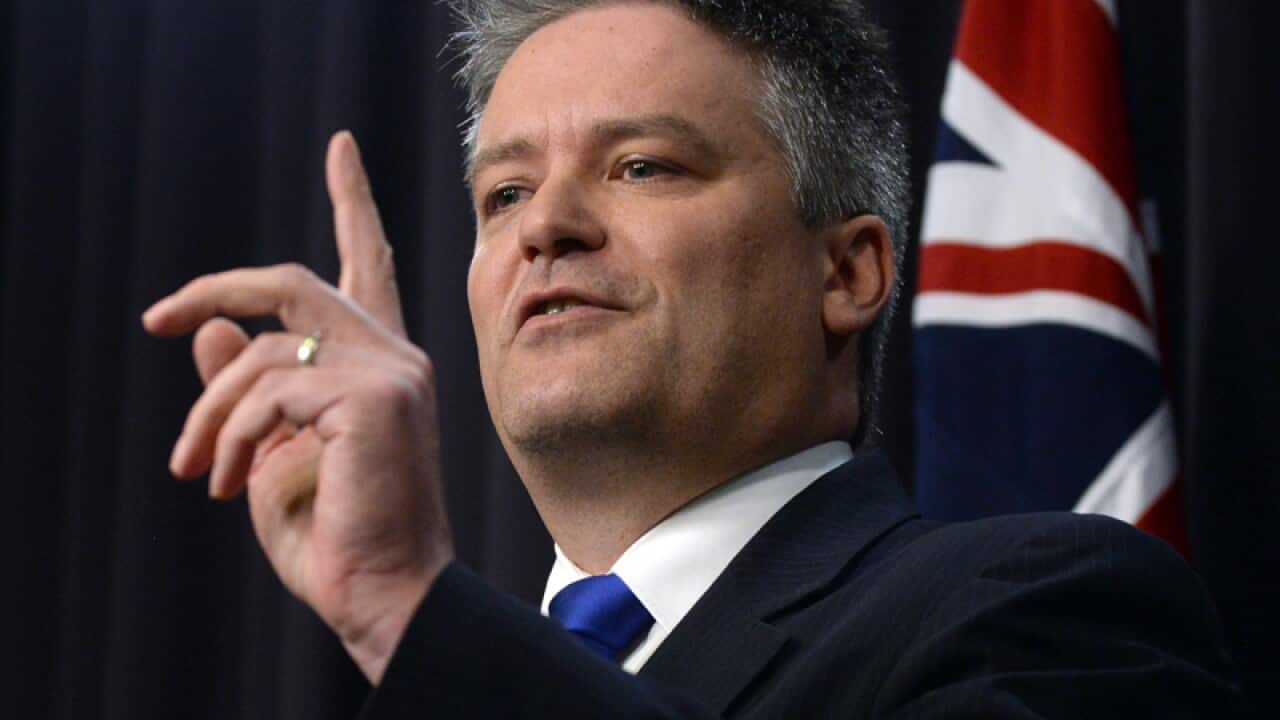 Finance Minister Mathias Cormann