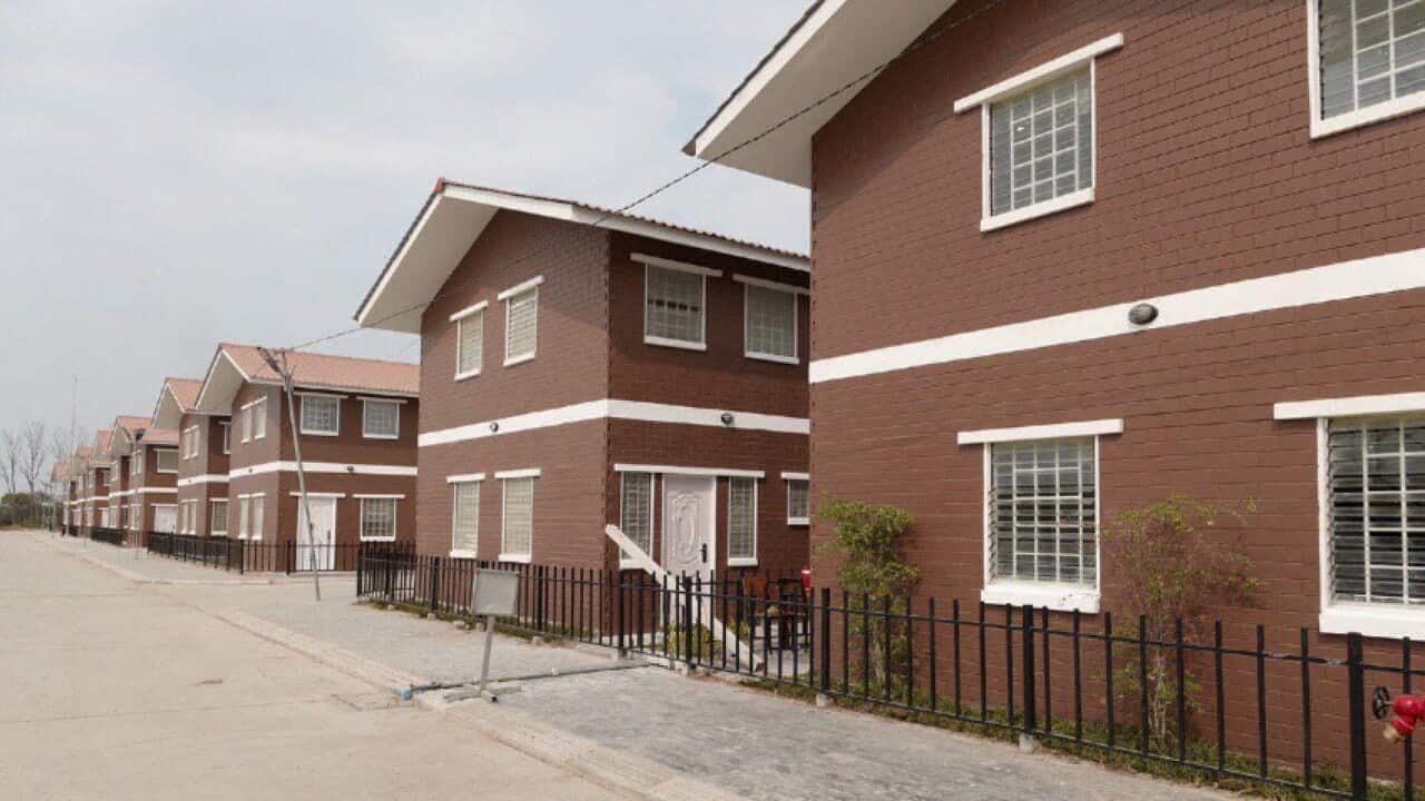 Housing in Phnom Penh, Cambodia