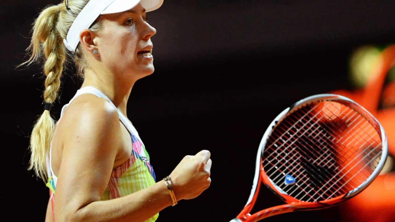 German tennis player Angelique Kerber