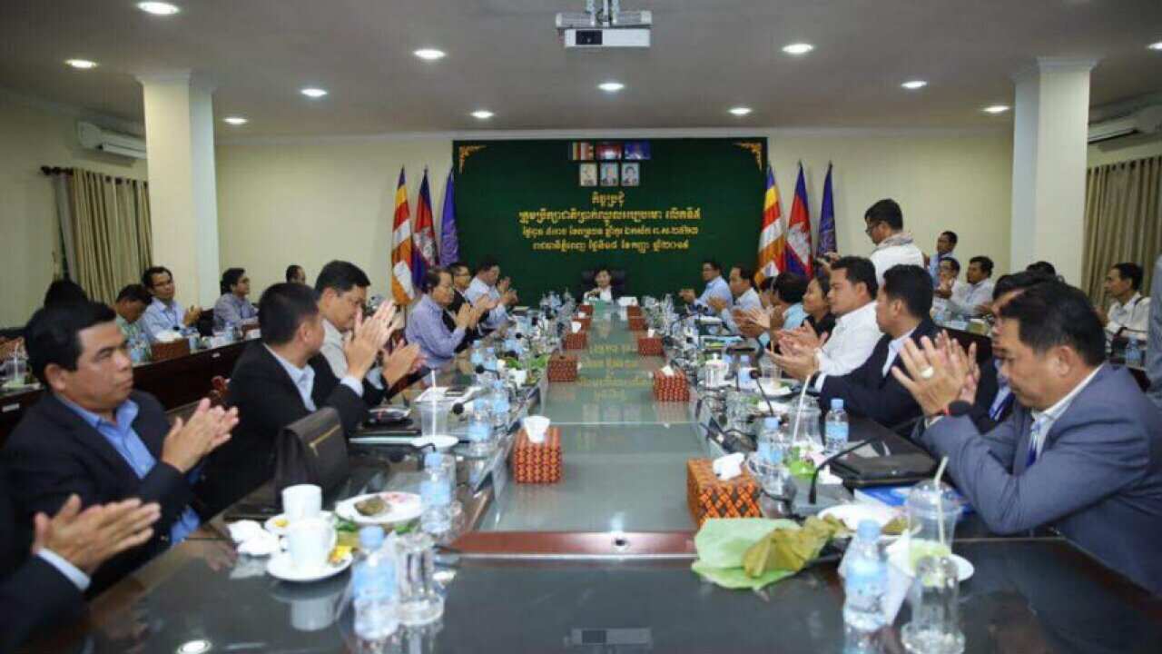 Minimum Wage meeting in Cambodia