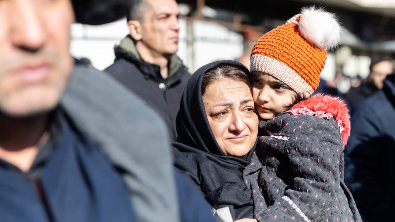 Supporters of the Islamic Republic of Iran gather in the streets to mourn Ali Khamenei in Tehran, Iran - 01 Mar 2026