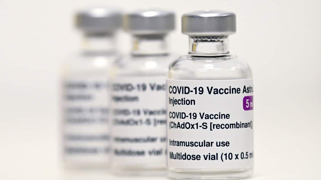 Care Worker Receives The Covid-19 Vaccine