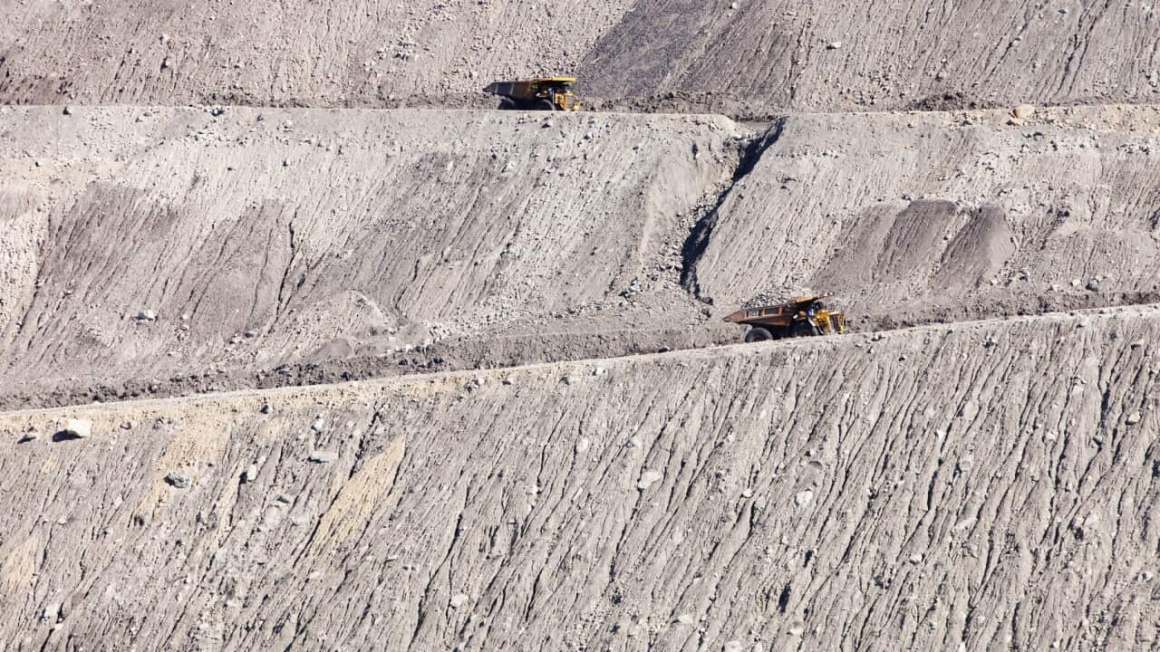 The Beltana number 1 mine, an open cast or drift coal mine managed by Xstrata coal in the Hunter Valley, New South Wales (AAP).jpg