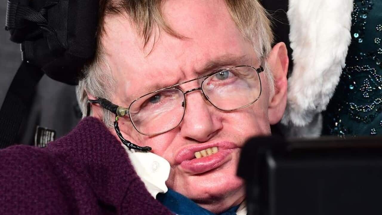 UK physicist Stephen Hawking