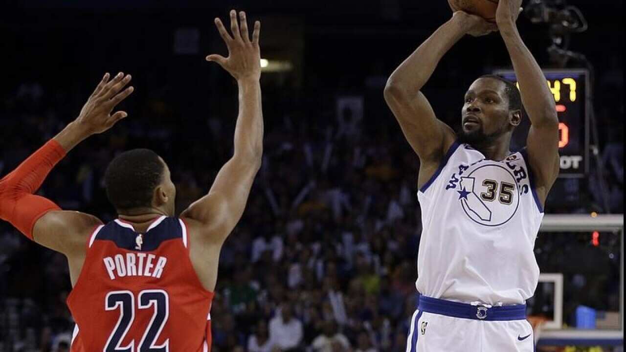 Kevin Durant of Golden State Warriors