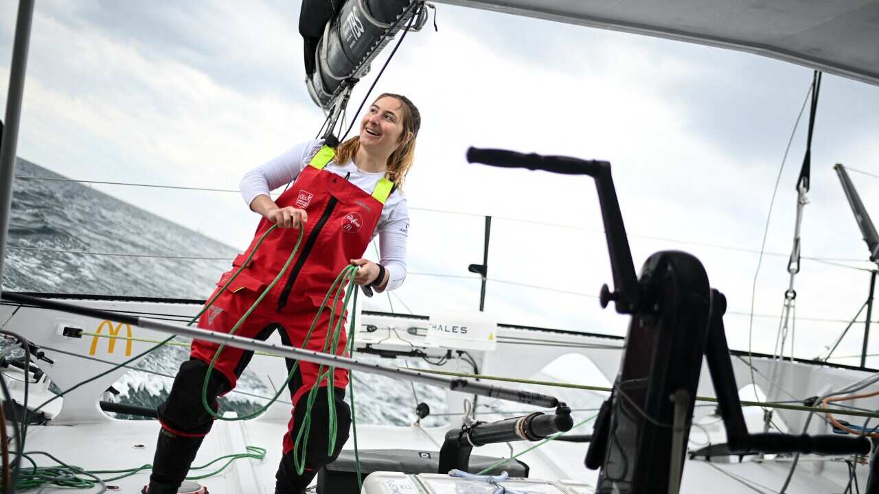 YACHTING-FRA-VENDEE GLOBE French skipper Violette Dorange