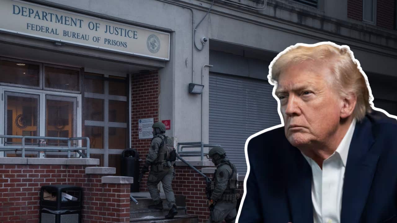 Brooklyn detention facility x Trump