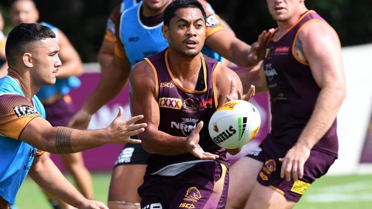 NRL BRONCOS TRAINING MILFORD