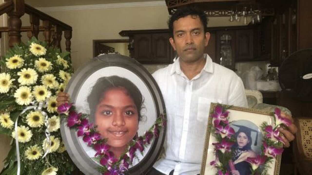 Mr Sudesh Kolonne - Husband and father of the two Australians killed in the Sri Lanka Easter Sunday terror attacks