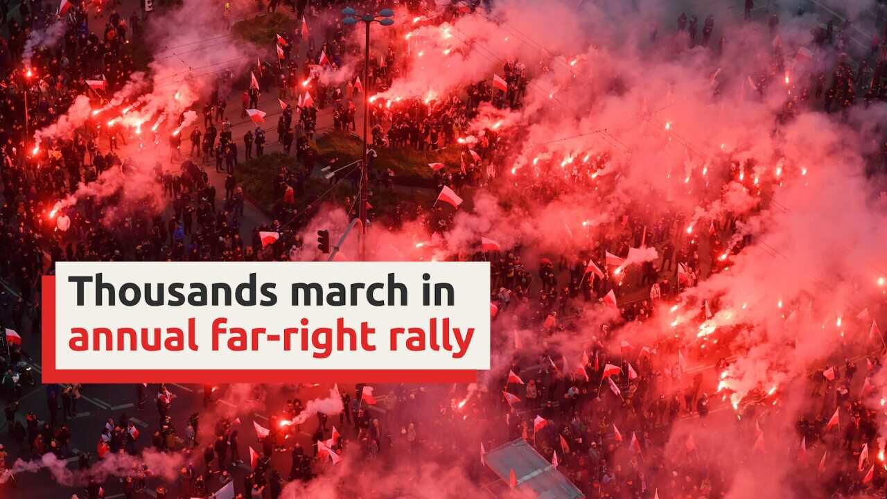 Polish far-right Independence Day march defies Warsaw ban