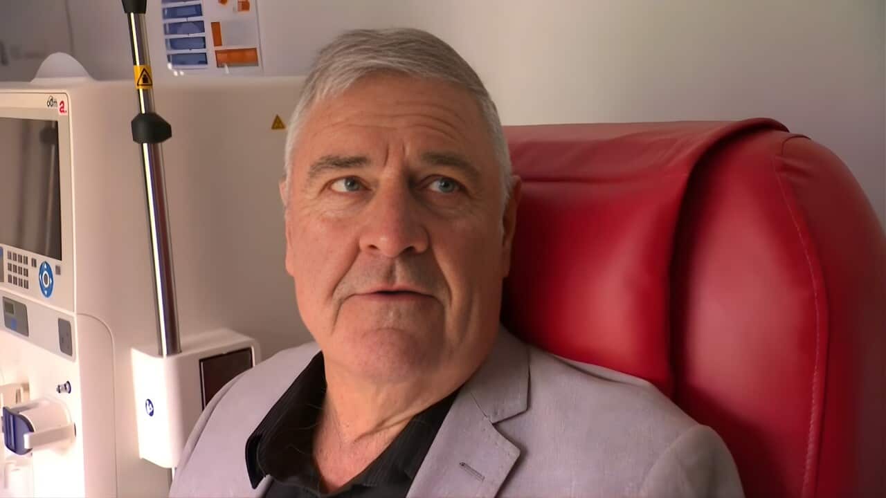 Peter Brown was diagnosed with kidney disease two years ago (SBS).jpg