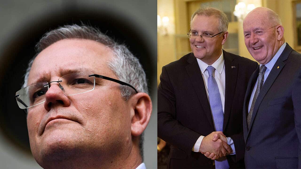 Scott Morrison has been sworn in as Australia's 30th prime minister by Governor General Sir Peter Cosgrove.