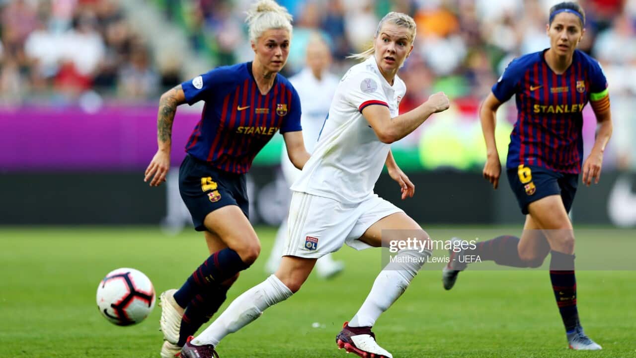 Ada Hegerberg of Olympique Lyonnais