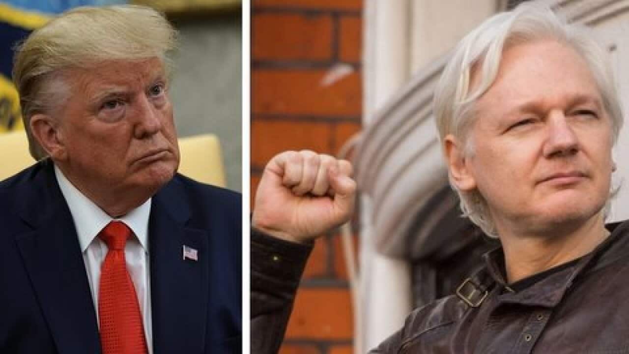 Donald Trump_ Julian Assange - SBS Sinhala world news wrap