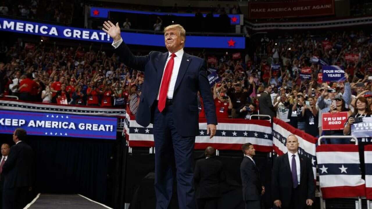 US President Donald Trump