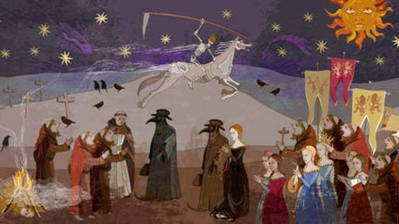 Infection and immunity has been depicted in art throughout history.