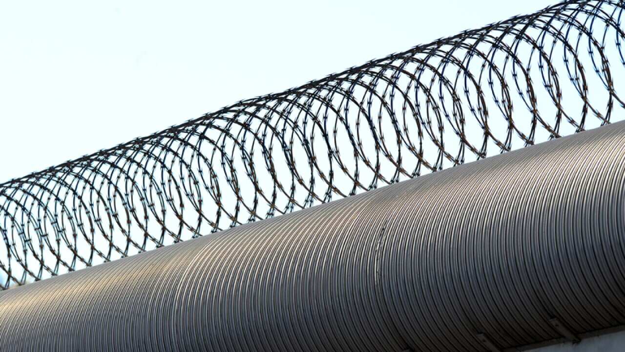 Fencing at a remand centre