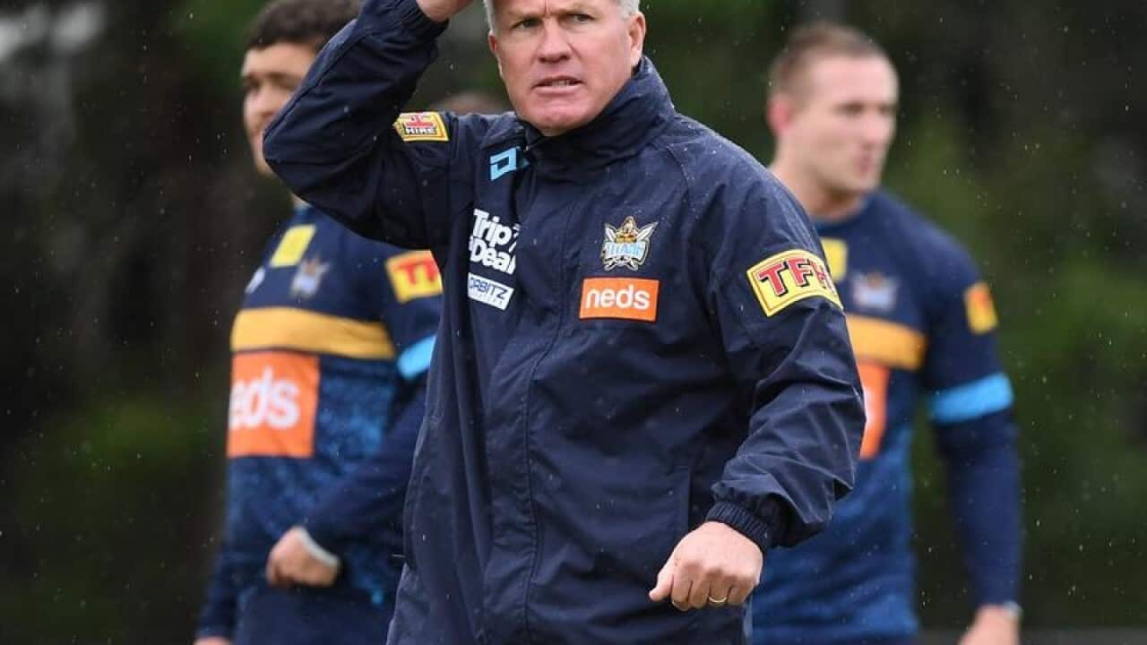 NRL TITANS TRAINING BRENNAN