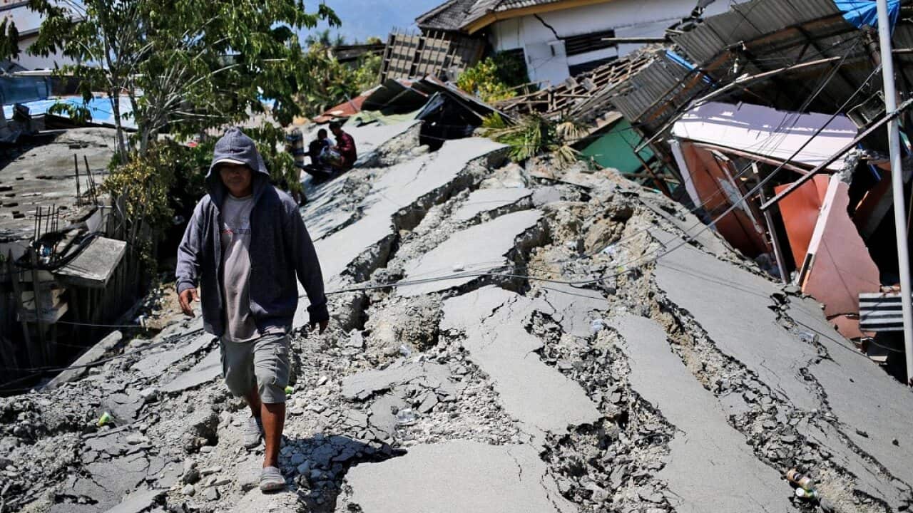 Days after the earthquake and tsunami devastated parts of Indonesia the death toll continues to rise. AAP