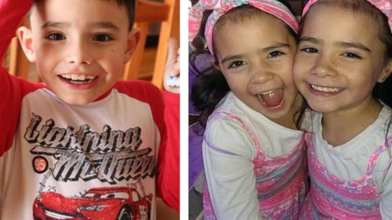 The three missing children