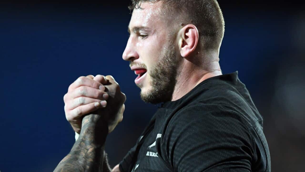 Luke Romano of New Zealand