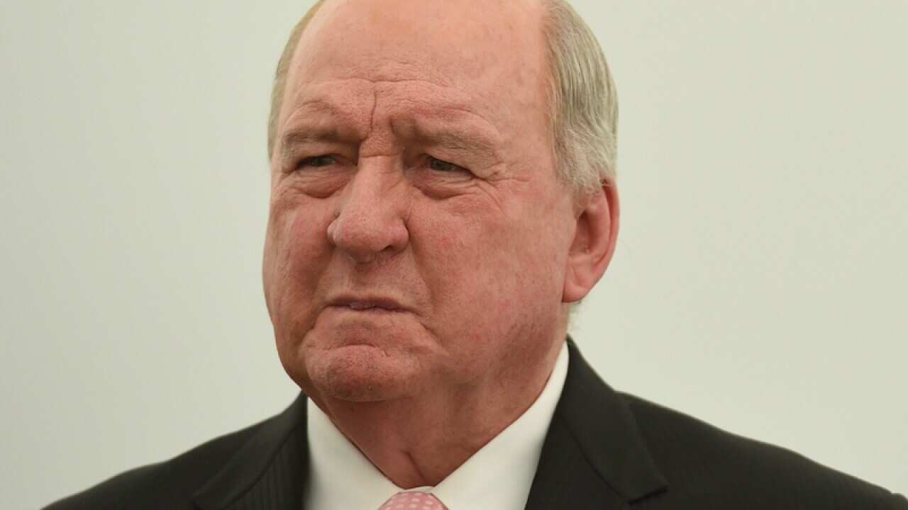 Radio presenter Alan Jones.
