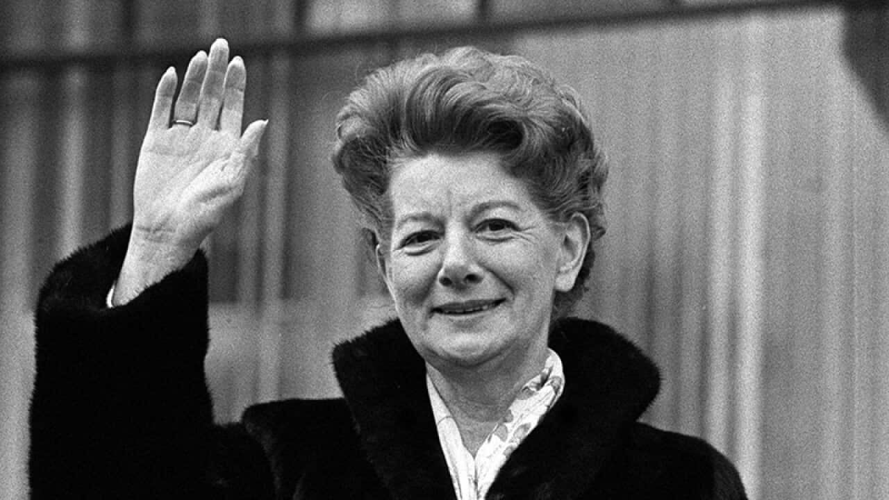 Former Coronation Street actress Jean Alexander