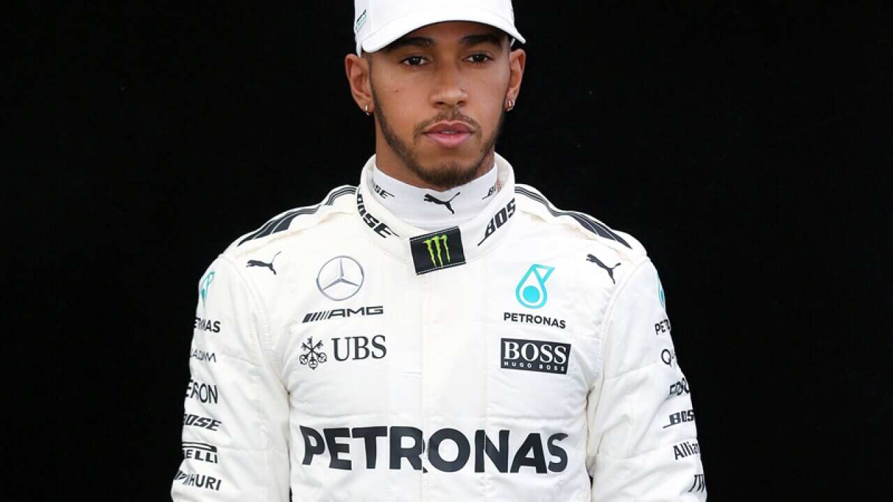 Mercedes driver Lewis Hamilton