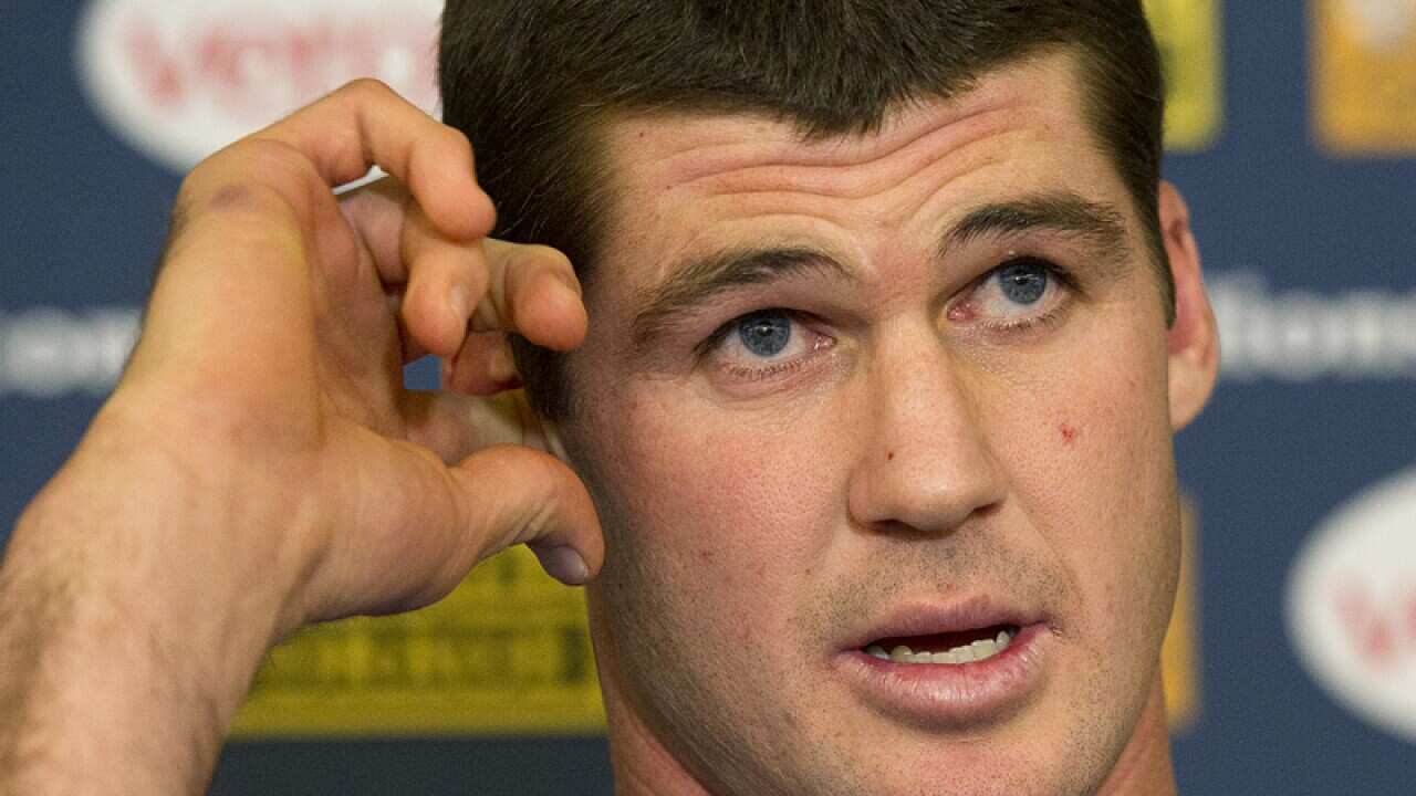 Retired Lion Jonathan Brown