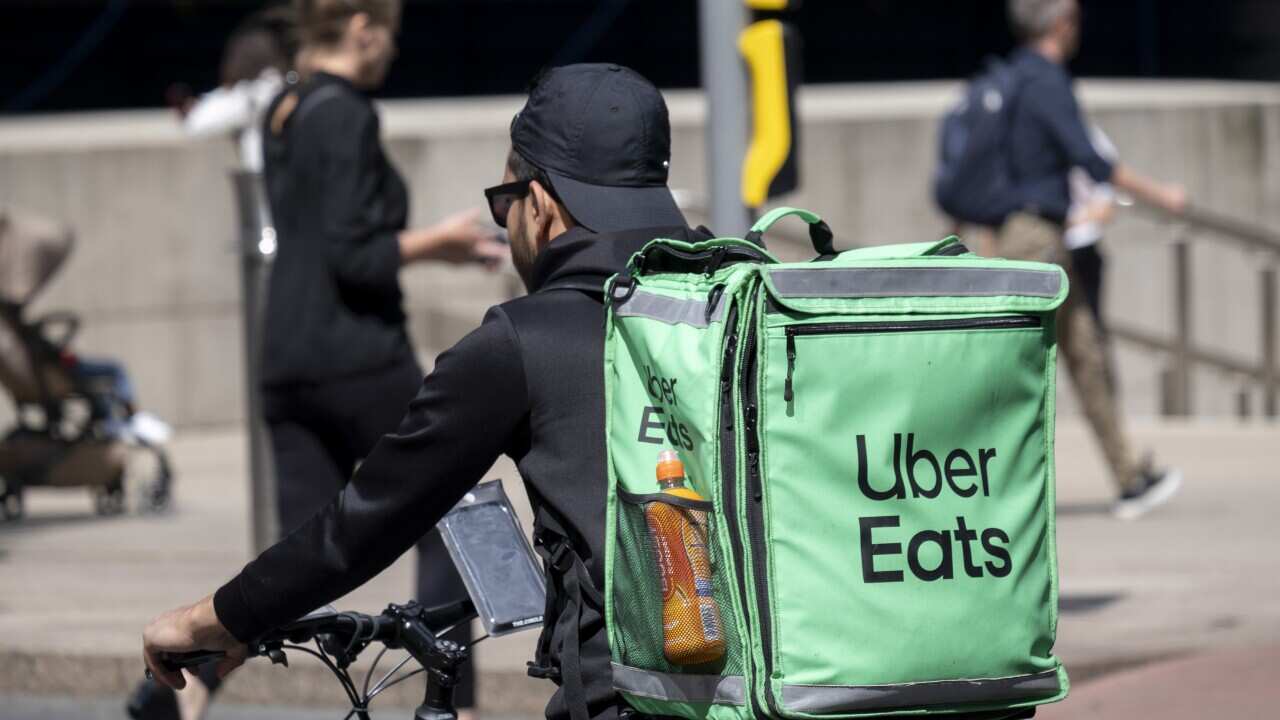 Uber Eats Takeaway Delivery Courier In London