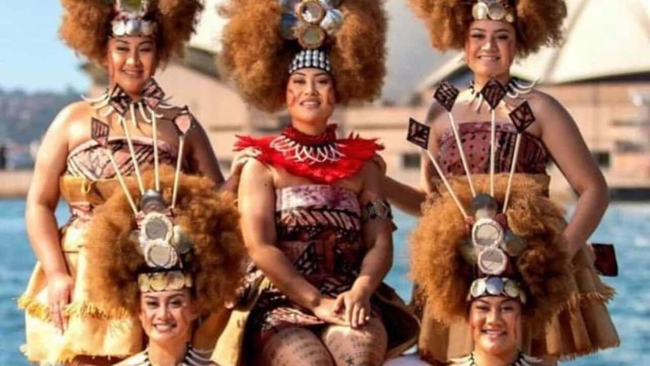 Contestants for Miss Samoa NSW 2021 WITH REIGNING TAUSALA