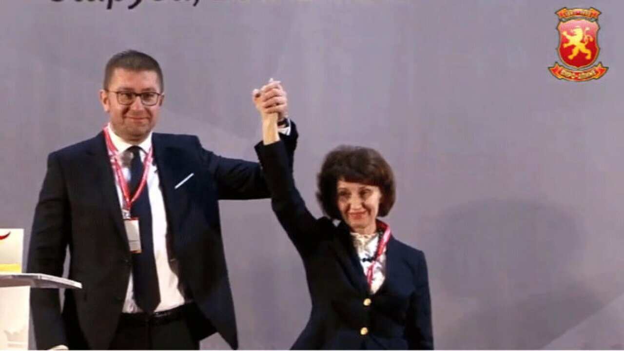 Gordana Siljanovska Davkova and Hristijan Mickoski