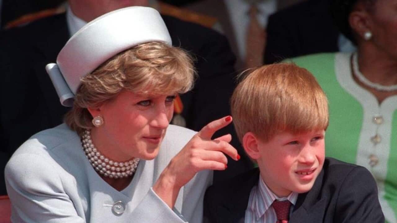 Princess Diana and Prince Harry