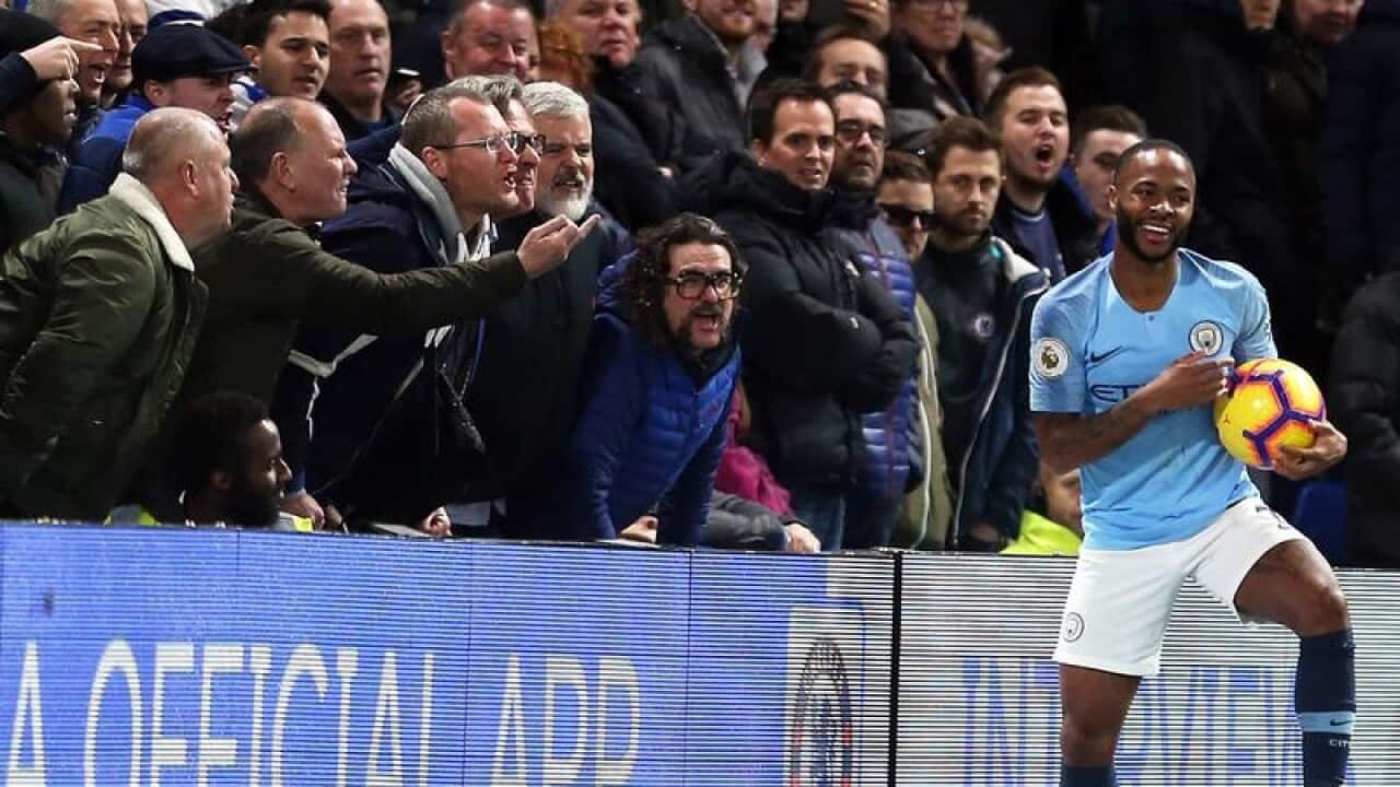 Manchester City star Raheem Sterling