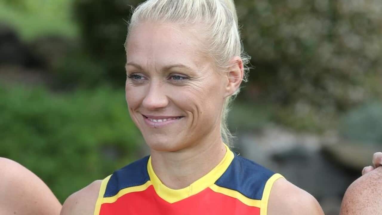 Adelaide Crows captain Erin Phillips
