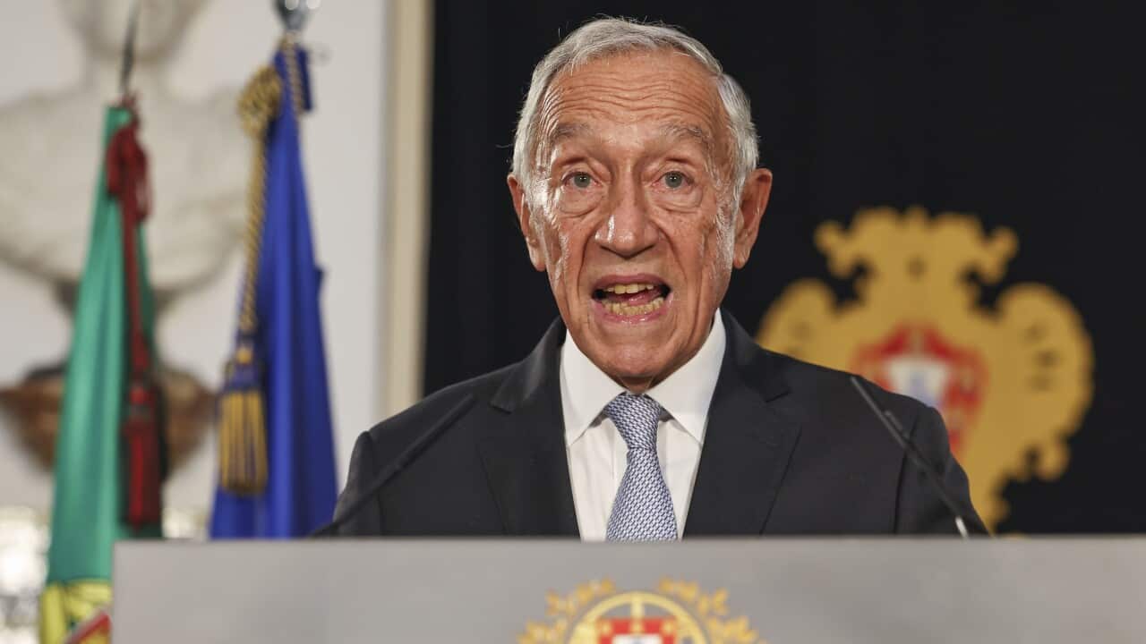PR Marcelo Rebelo de Sousa presides over the State Council Meeting.