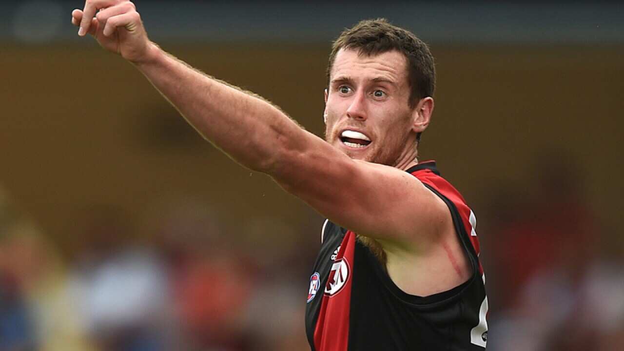 Bombers player Matthew Leuenberger