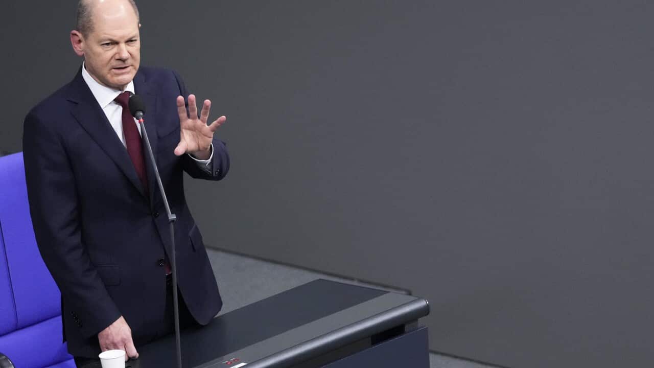 German Chancellor Olaf Scholz.