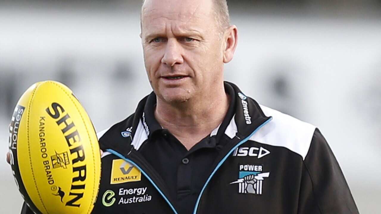 Ken Hinkley Head Coach of Port Adelaide
