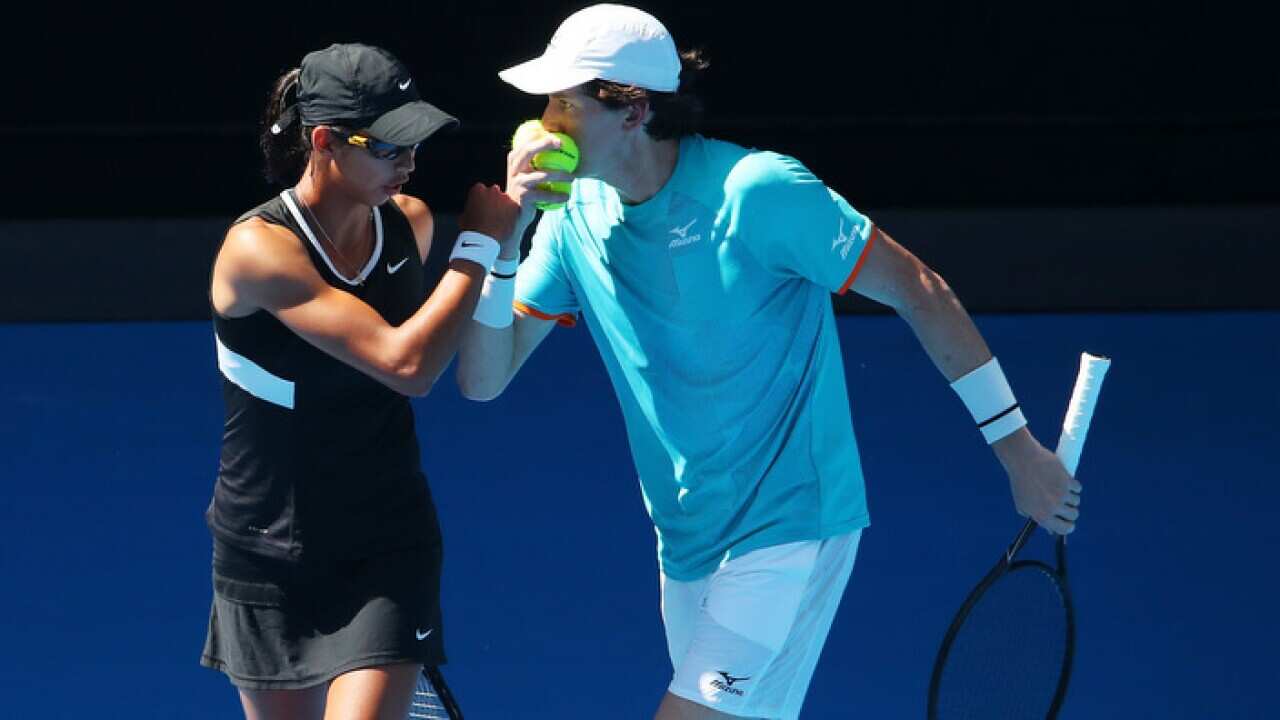 Astra Sharma and John-Patrick Smith