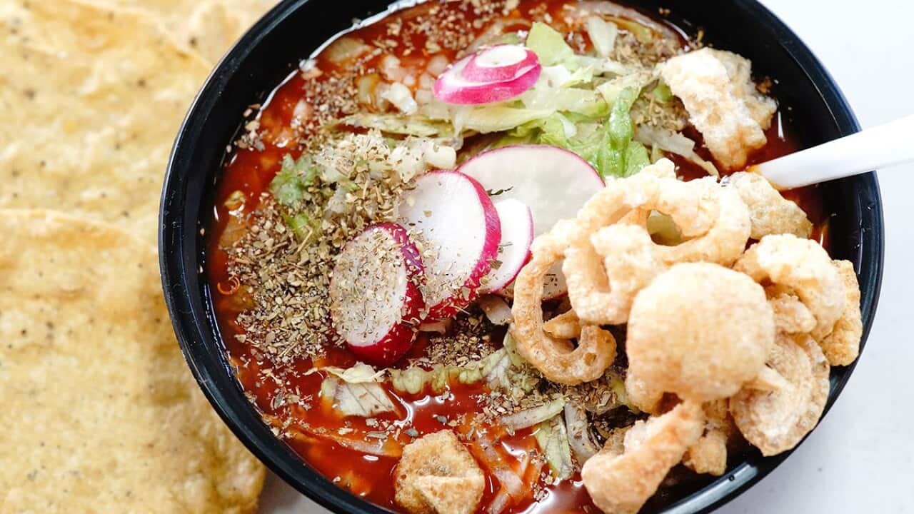 Pozole Mexican soup