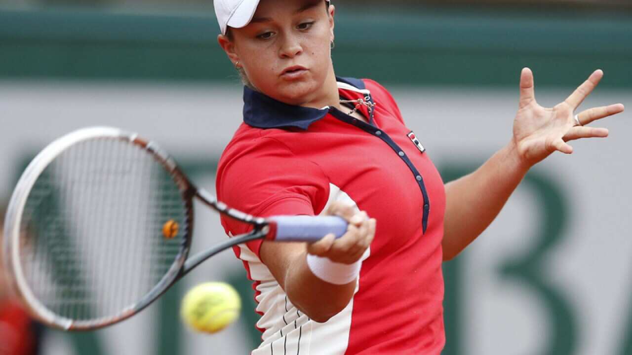 Australian tennis player Ashleigh Barty