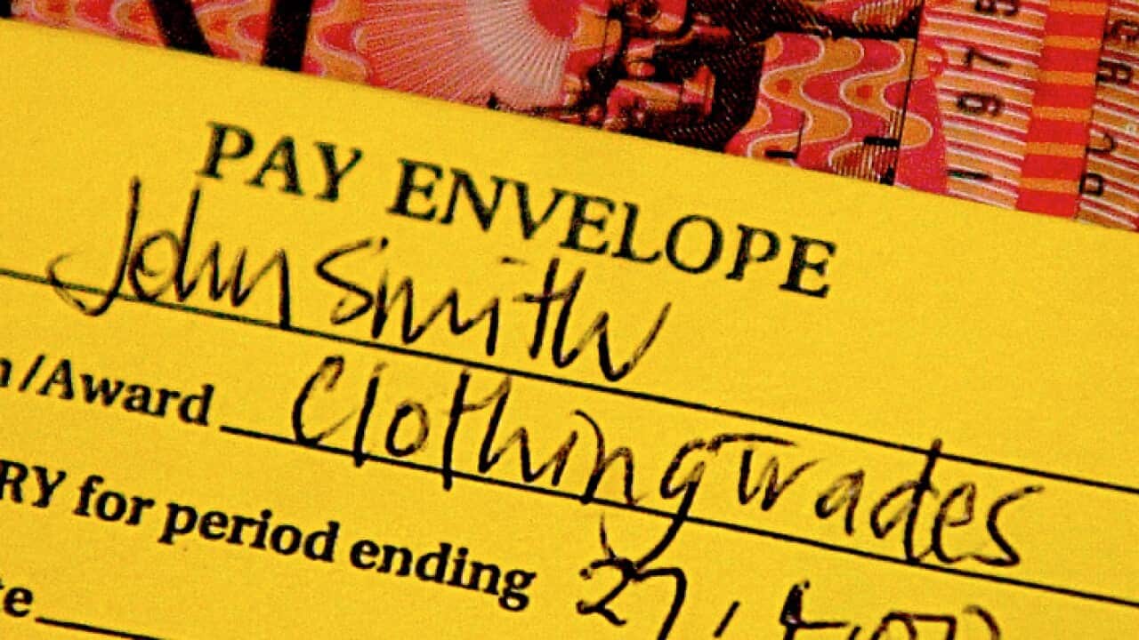 A standard pay packet