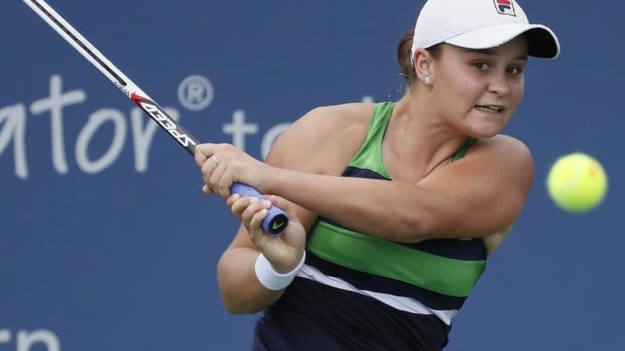 Australian tennis player Ashleigh Barty