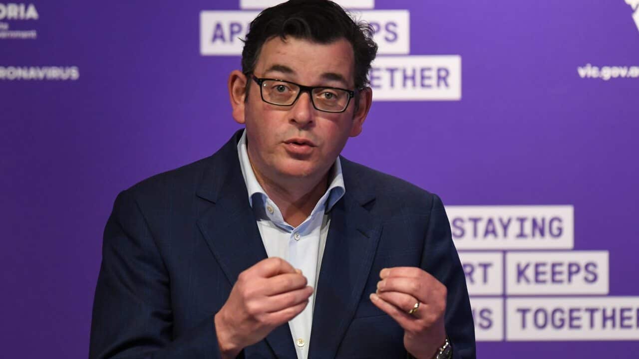 Victorian Premier Daniel Andrews.