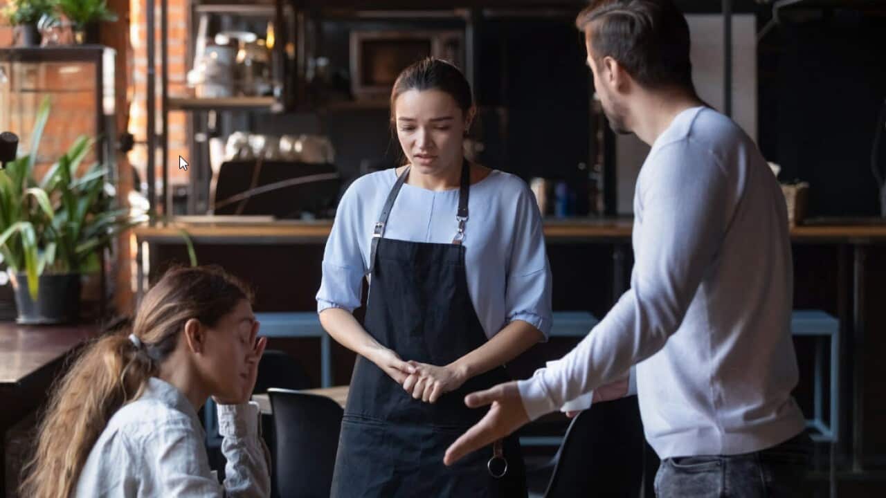 Cafe owners letting staff go