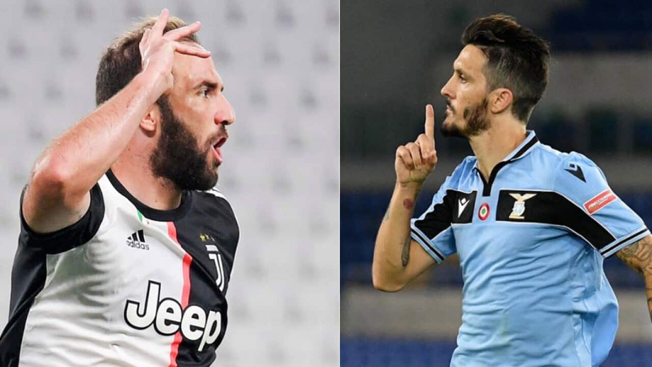 Gonzalo Higuain e Luis Alberto