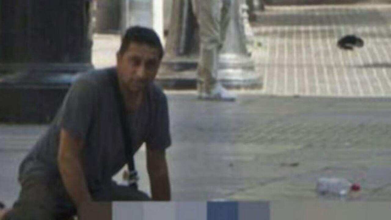 Brit tourist Harry Athwal stayed with an injured boy as cops shouted at him to flee