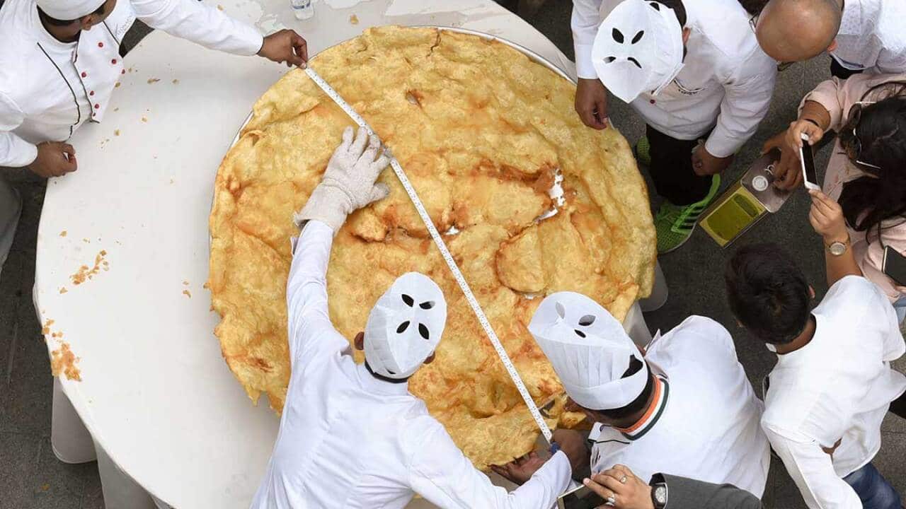 Image for read more article 'World Record bhatura!'