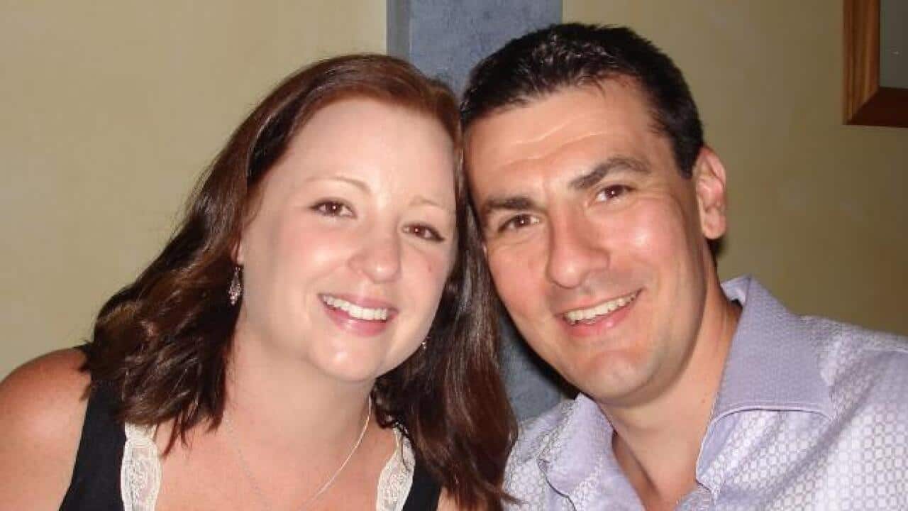 Detective Sergeant John Breda with his wife Kim.